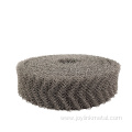 Ginning knitted wire mesh